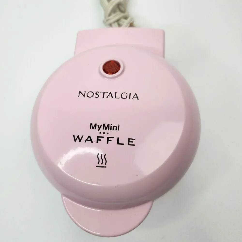 Nostalgia MyMini Waffle Maker Pink‎